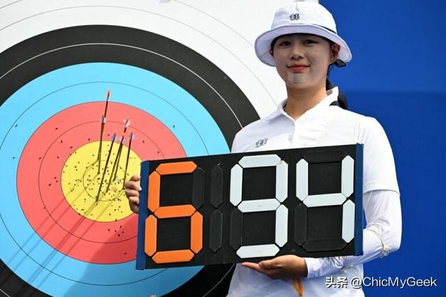 韩国射箭好手准星高准确，轻松赢得胜利的简单介绍